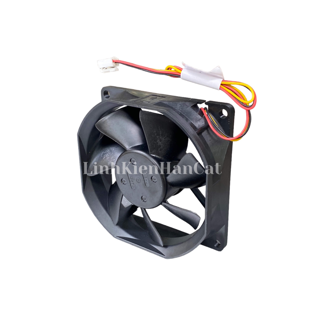Quạt 12V Hãng NMB Dòng 0.10A Kích Thước 8x8x2.5cm Kiểu 3 Dây