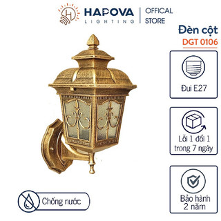 Đèn gắn tường, đèn treo tường trang trí ngoài trời HAPOVA NIKAS 0106