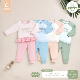 Moon_ Bộ quần áo dài tay Moon cho bé
