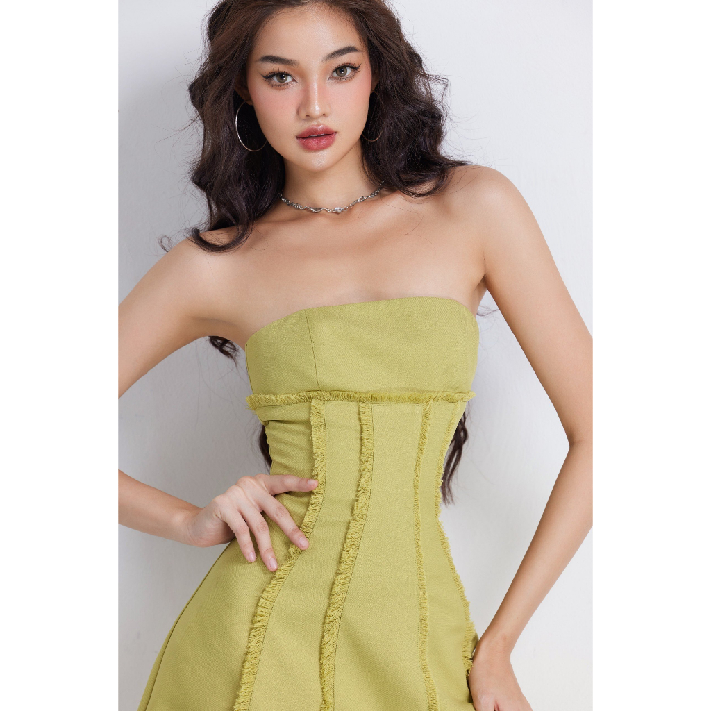 Đầm Nữ Cúp Ngực Dự Tiệc Sang Trọng - UNA DRESS - GOÛT DE JUN