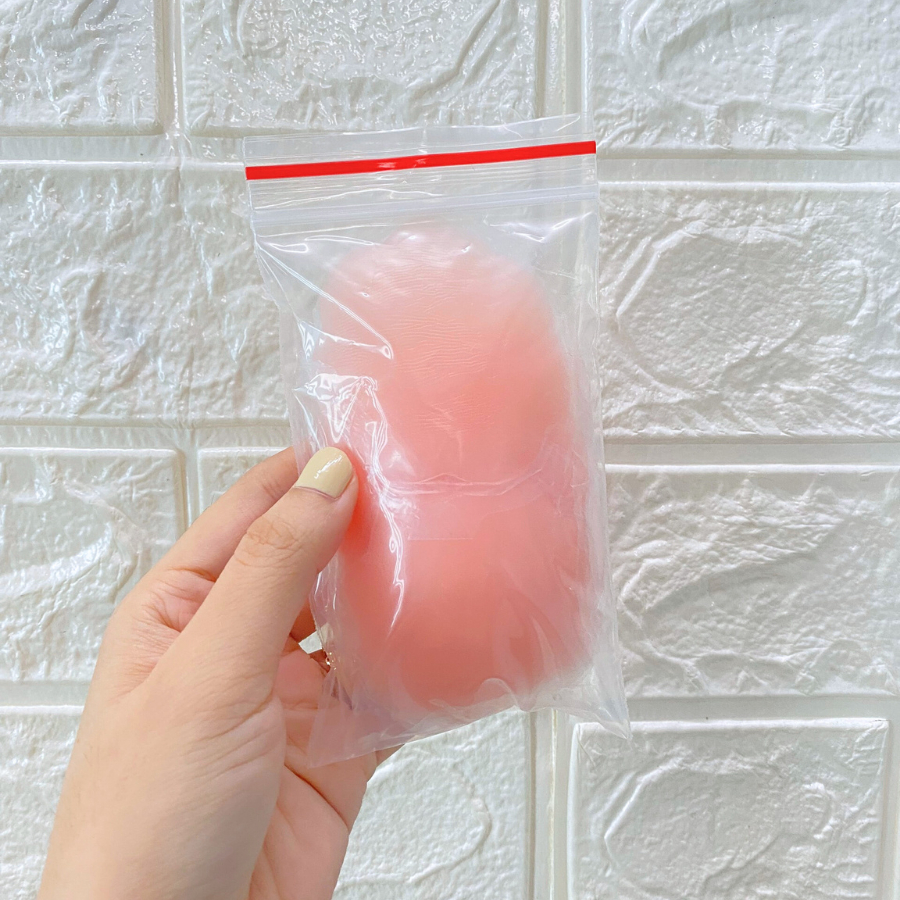 Miếng Dán Ti Silicon Sử Dụng Nhiều Lần Túi Zip Nhũ Hoa Tàng Hình Siêu Dính SLC 01222