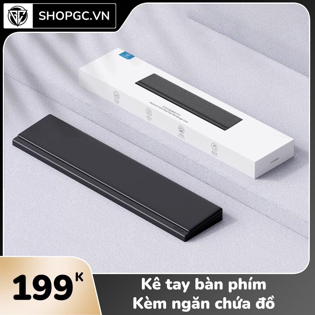 Kê tay bàn phím Kèm ngăn chứa đồ