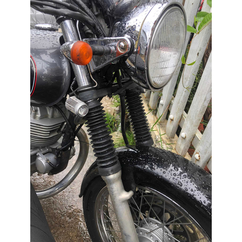 Cao su phuộc ti phuộc 35 tới 38mm dài 21cm  dùng cho SR400, CB400ss, FTR, CB223,........