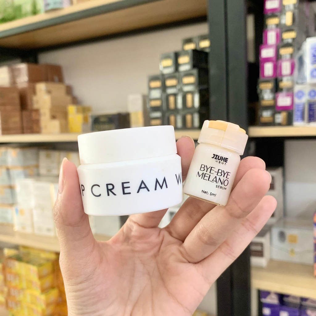 Combo Kem Face Jiuhe Tone Up Cream + Serum Thâm Jiuhe Thanh Tô Cosmetics