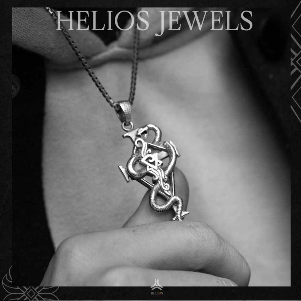 Mặt Dây Chuyền Bạc S925 Violent Helios Silver Original DCBN143