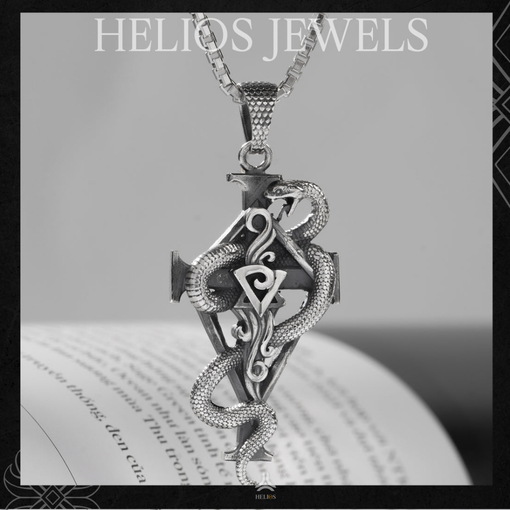 Mặt Dây Chuyền Bạc S925 Violent Helios Silver Original DCBN143