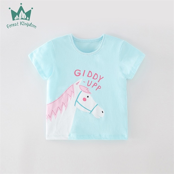 Áo Thun Hè Nhiều Mẫu cho Bé Gái 2-7 Tuổi Mẫu Mới 2023 P6 - Jumping Beans Official Store