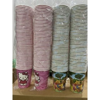 Set 10 cốc giấy chấm bi