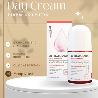 Lăn nách glutathione [ CHÍNH HÃNG], lăn khử mùi glutathione mờ thâm dưỡng trắng 60ml