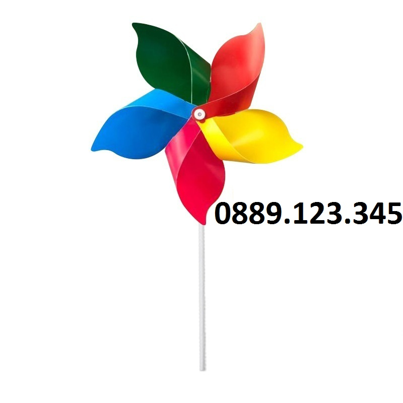 Combo 50 chóng chong 5 cánh 5 màu treo dây, cầm tay dùng trang trí sự kiện, lễ hội, chụp kỷ yếu, trường học, khai giảng