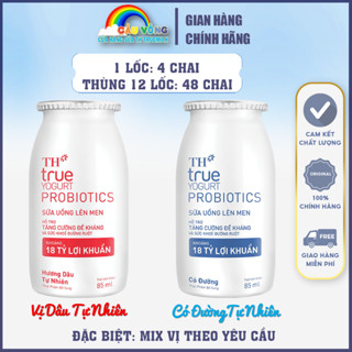 Sữa Uống Lên Men TH true YOGURT Probiotics 85ml