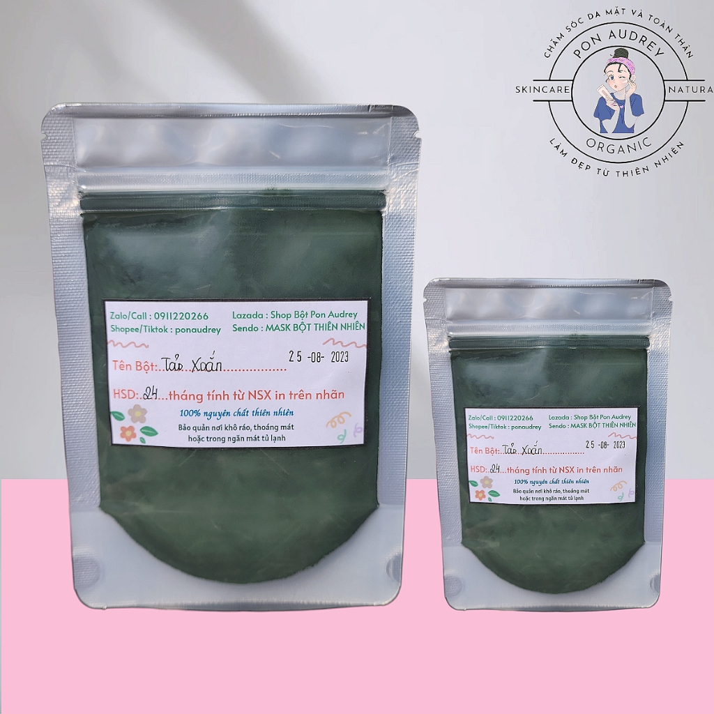 Bột Tảo Xoắn Nguyên Chất Thiên Nhiên