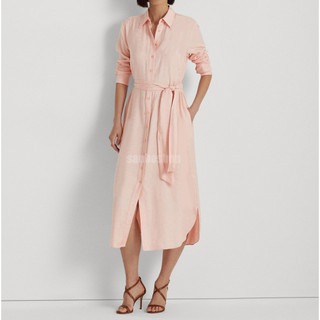 ĐẦM SƠMI R4LPH BELTED LONG SLEEVE
