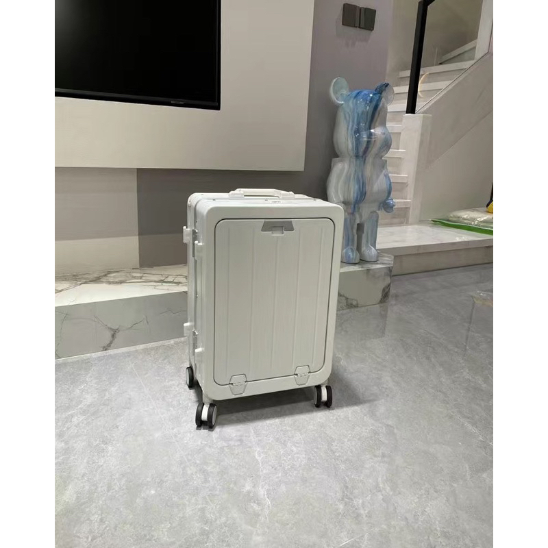 Vali Khoá Sập OTA Cao Cấp Có Ngăn Phụ Mở Trước  - Cáo Đeo Nơ