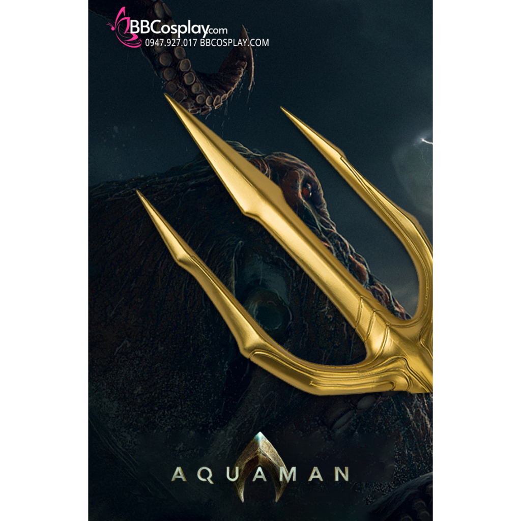 Đinh Ba Vàng Aquaman Mạ Vàng 1.6M Tháo Lắp Được - 15743