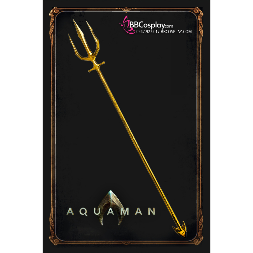 Đinh Ba Vàng Aquaman Mạ Vàng 1.6M Tháo Lắp Được - 15743