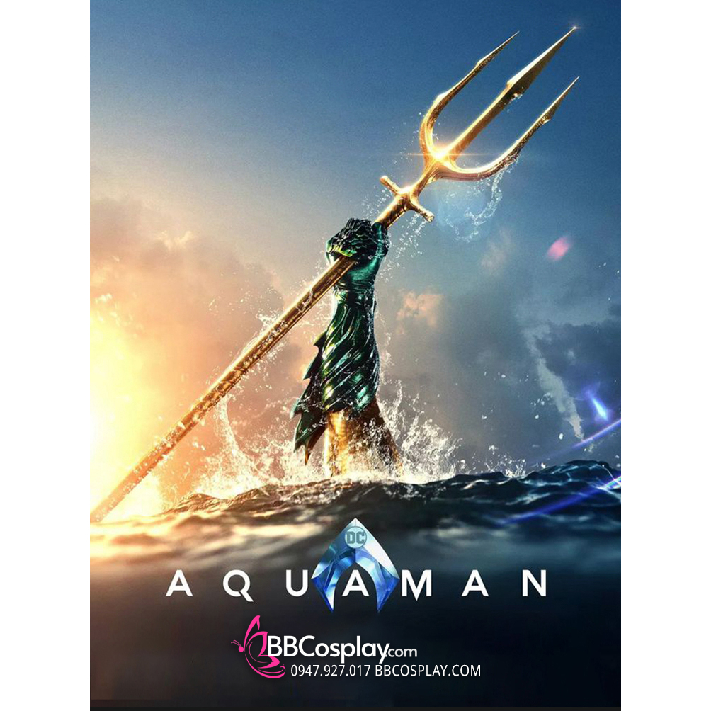 Đinh Ba Vàng Aquaman Mạ Vàng 1.6M Tháo Lắp Được - 15743