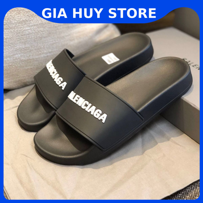 Dép nam nữ quai ngang bolen full màu dép đế dày HOTTREND