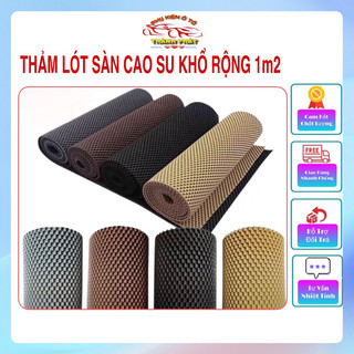 Thảm lót sàn đa năng chất liệu cao su an toàn, chống trơn trượt, không mùi không hôi kích thước 1m x 1m2