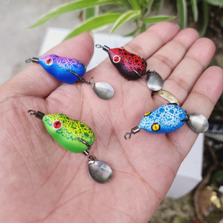 Mồi câu lure nhái hơi mini mh hãng tnt đồ câu lure