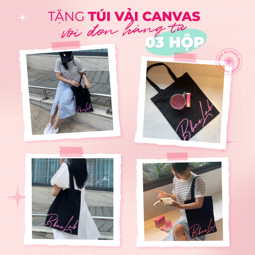 Túi tote vải bố kích thước XL