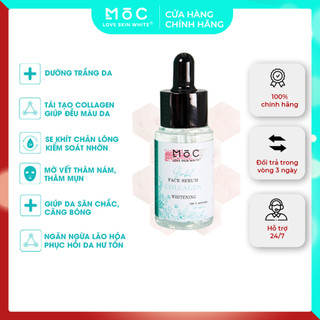 Tinh chất cấp ẩm, dưỡng trắng và chống lão hóa da Collagen Mộc Love Skin White 25ml