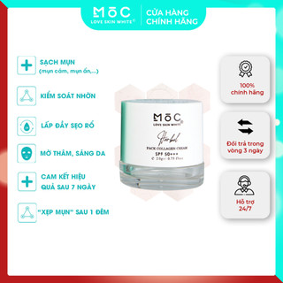 Kem dưỡng ngăn ngừa mụn thâm Collagen Love Skin White Mộc 20g