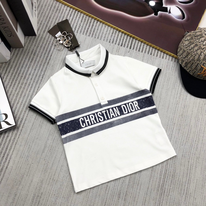 Áo polo có cổ KhanhBun chất poly cá sấu loại đẹp thoáng mát, thấm hút mồ hôi diện đi chơi cho bé size từ 10-40 kí