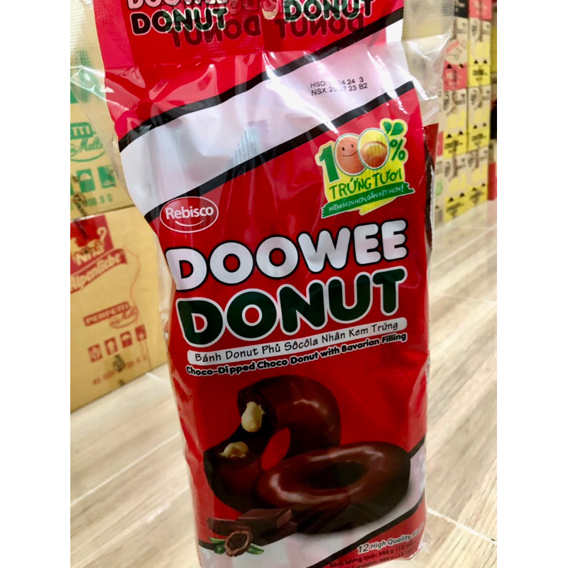 Bánh Donut DOOWEE 12 cái