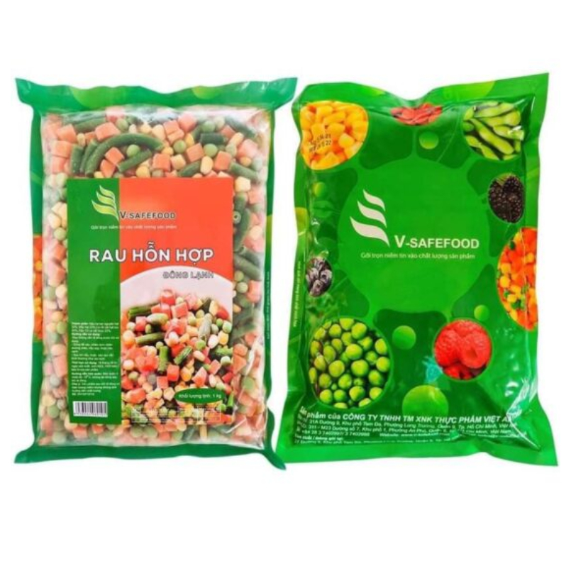 Rau Củ Hỗn Hợp 400G - 1KG Tươi Ngon