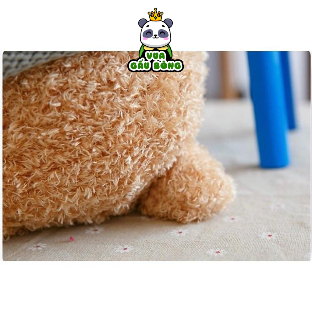 Gấu Bông Teddy Head Tales Mini 20cm Lông Xù Dễ Thương Cao Cấp Vua Gấu Bông