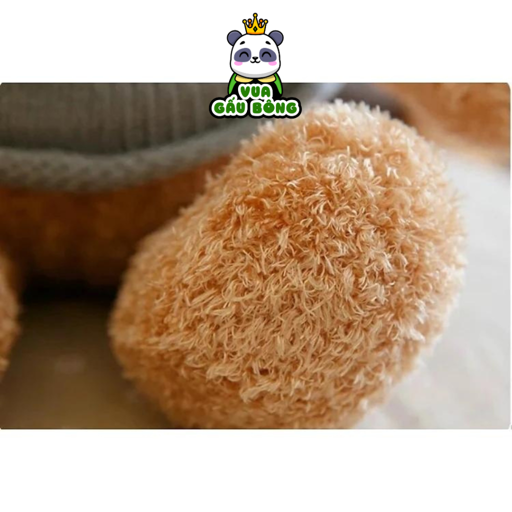 Gấu Bông Teddy Head Tales Mini 20cm Lông Xù Dễ Thương Cao Cấp Vua Gấu Bông