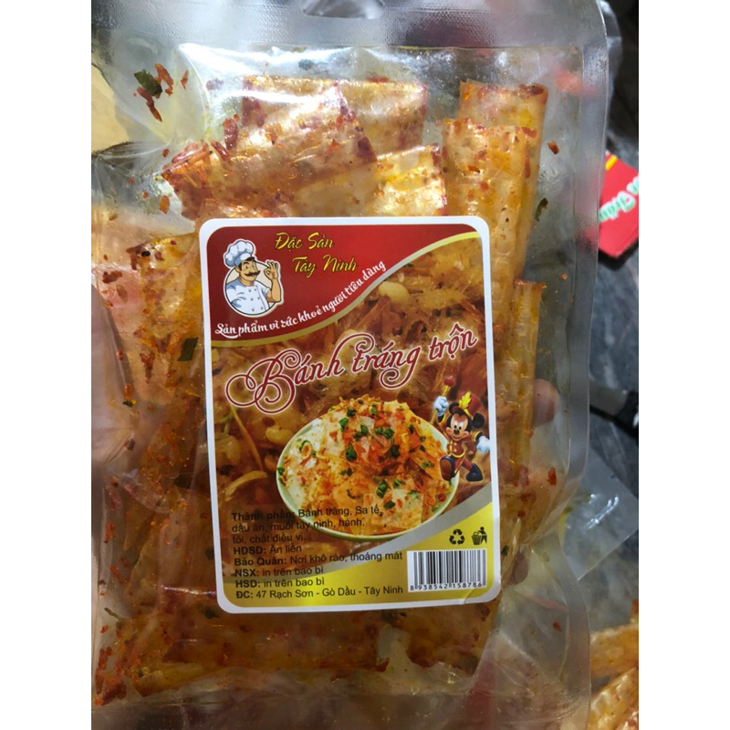 10 gói Bánh Tráng Cuộn Tôm Hành Tây Ninh💖FREESHIP💖Bánh Tráng Đồ Ăn Vặt Cay Ăn Là Mê