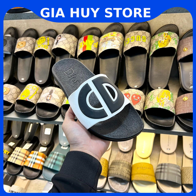 Dép quai ngang Nam đì o CD Hàng Mới Nhất - Dép nam nữ mẫu mới đi êm chân