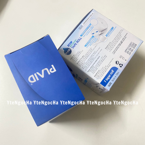 Băng Keo Cuộn Co Giãn Tape Roll/ Fix Roll 5cmx10m, Băng keo y tế an toàn cho da, dính th.u.ốc đông y