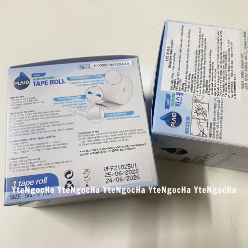 Băng Keo Cuộn Co Giãn Tape Roll/ Fix Roll 5cmx10m, Băng keo y tế an toàn cho da, dính th.u.ốc đông y