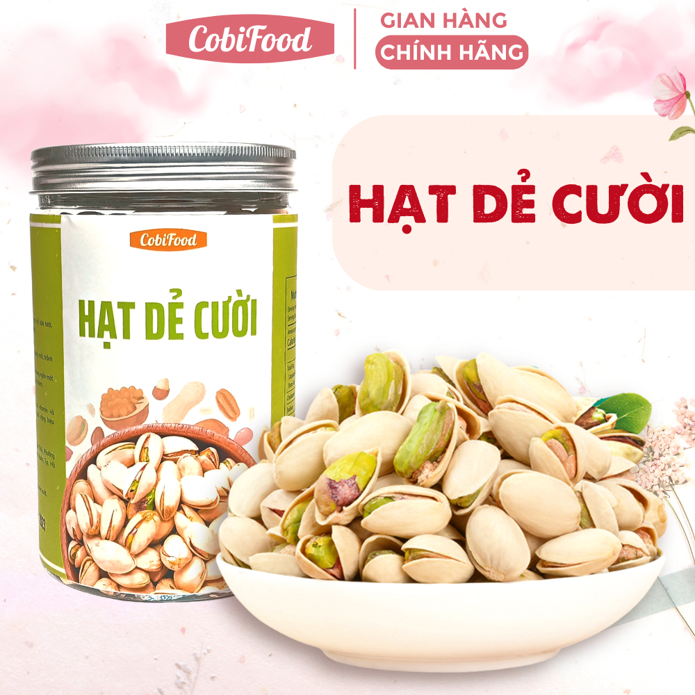 Hạt dẻ cười Cobifood hộp 450gram - Hạt được nhập khẩu Mỹ không chất bảo quản, không phẩm màu
