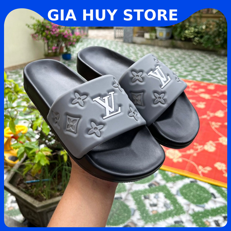 Dép Nam LV Quai Ngang cao cấp - Kiểu Dáng Thời Trang Năng Động