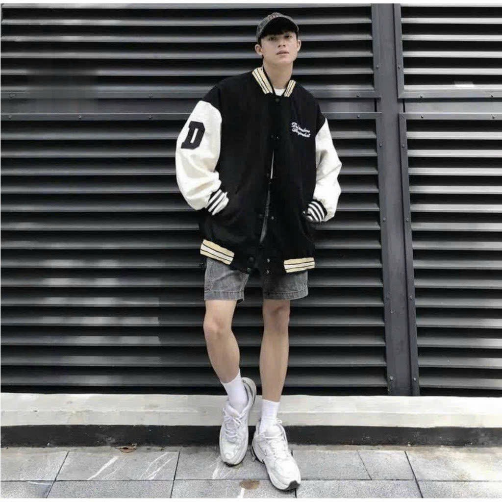 Áo khoác BOMBER Nam Nữ Unisex Họa Tiết Thêu Chất Nhung tăm, , Áo Khoác Nỉ Hoodie Nam Nữ Không Nhăn Không Xù cao cấp