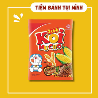 Bánh snack bắp vị thịt nướng Koimucho, đồ ăn vặt