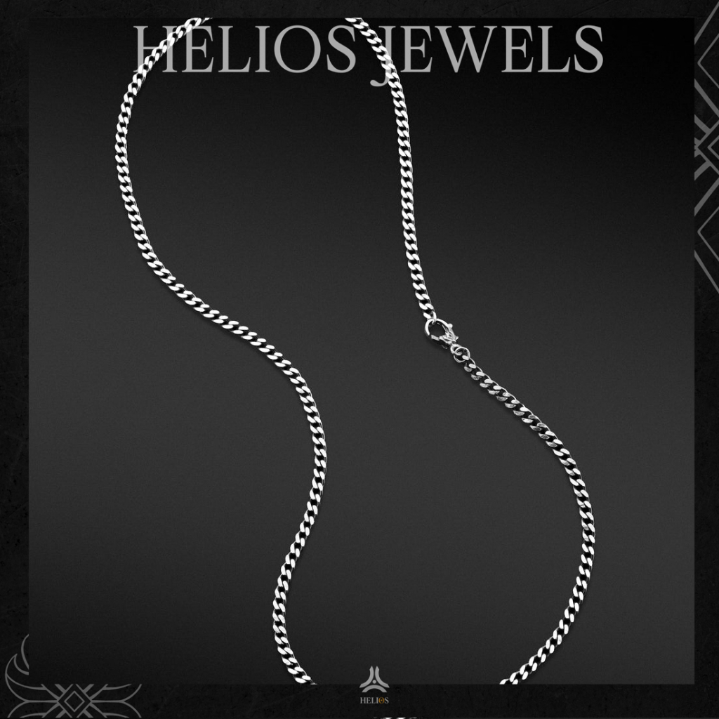 Dây chuyền bạc S925 Chain Helios Zenger x LotusHelios Silver Original