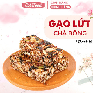 Thanh gạo lứt ngũ cốc giảm cân Cobi Food mix ngũ cốc, gạo lứt, chà bông, rong biển, hạt và quả (thanh lẻ)