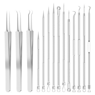Dụng cụ Gắp nặn mụn đầu đen bằng thép không gỉ chuyên dụng , Nối Mi