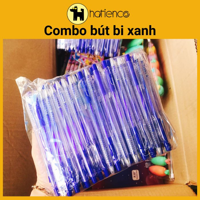 Combo Bút bi Thiên Lộc giá rẻ đều mực