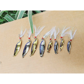 Mồi Câu Lure Mồi Câu Lure Thìa Lượn Spoon chuyên câu cá suối, cá mương, câu lure đồ câu lure