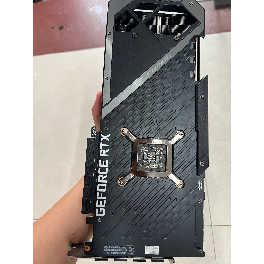 Card màn hình Asus ROG STRIX RTX 3070 Ti-O8G-GAMING FullBox Bảo Hành Hãng 04-2025