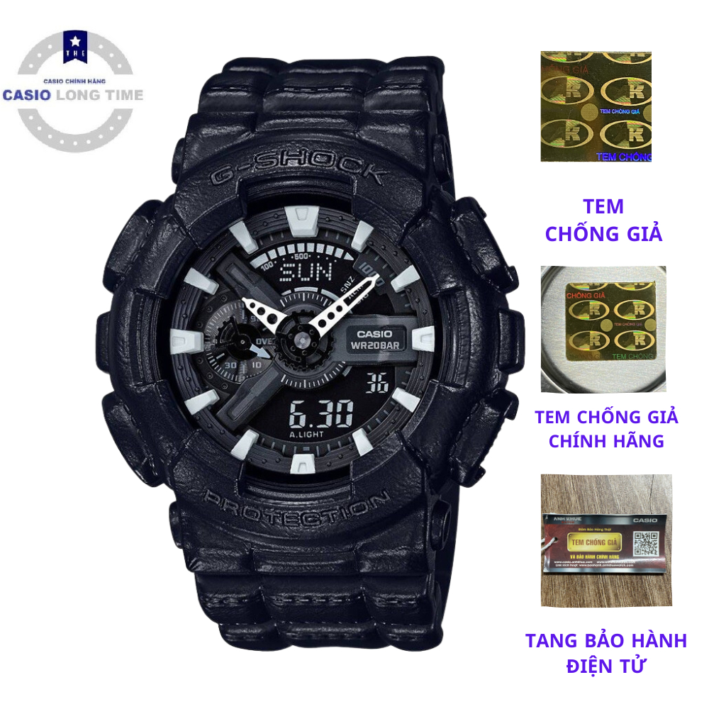 Đồng hồ nam Casio G Shock GA-110BT-1ADR Black - Dây Nhựa - Phiên Bản Đặc Biệt