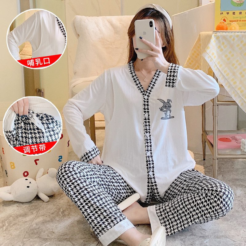 Bộ bầu trước và sau sinh chất thun gân Bigsize đến 100kg