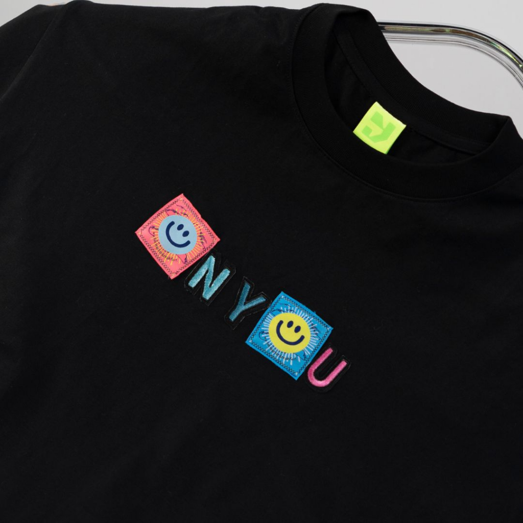 Áo Thun Unisex Tay Lỡ Smile Onyou T029 100% Cotton - Local Brand Chính Hãng