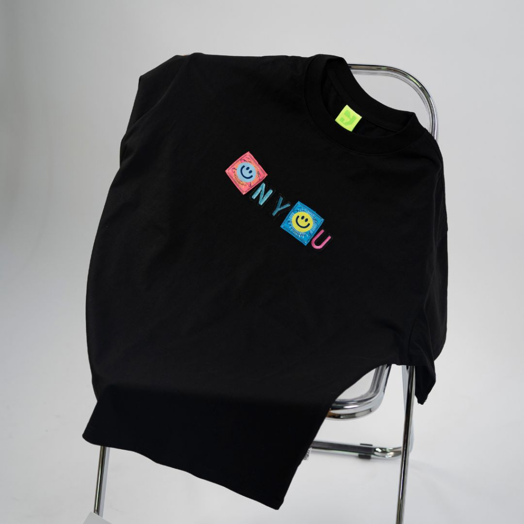 Áo Thun Unisex Tay Lỡ Smile Onyou T029 100% Cotton - Local Brand Chính Hãng